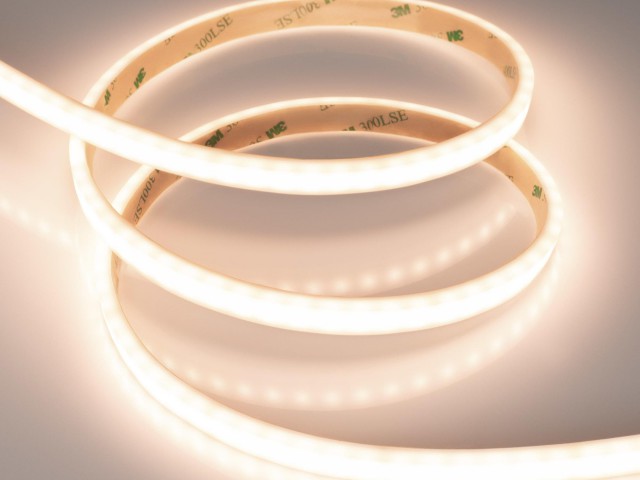 Лента герметичная RTW-PSW-A120-10mm 24V Warm3000 (9.6 W/m, IP67, 2835, 5m) (Arlight, 5 лет) фото:1