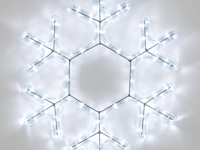 Фигура ARD-SNOWFLAKE-M7-450x375-108LED White (230V, 6.5W) (Ardecoled, IP65) фото:1