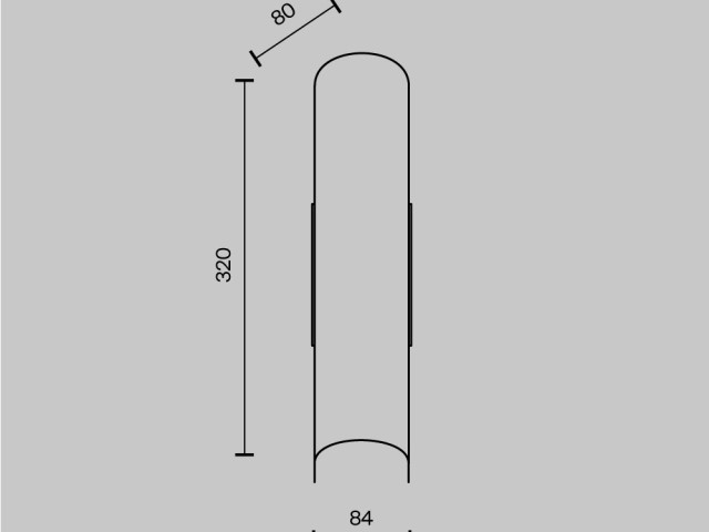 Настенный светильник (бра) Maytoni P011WL-02CH фото:1