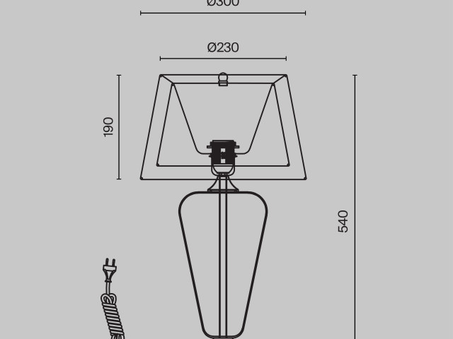 Настольный светильник Maytoni Z005TL-01CH фото:5