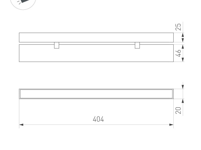 Светильник MAG-FLAT-FOLD-25-S400-12W Day4000 (BK, 100 deg, 24V) (Arlight, IP20 Металл, 5 лет) фото:9