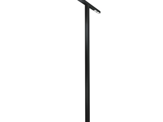 Опора OXOR-STER-T-2000x100x100-L3000-100W Warm3000 (BK, 230V) IP65 (Arlight, Сталь) фото:1
