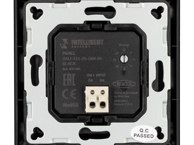 INTELLIGENT ARLIGHT Панель DALI-223-2G-DIM-IN-BLACK (BUS) (IARL, -) фото:3