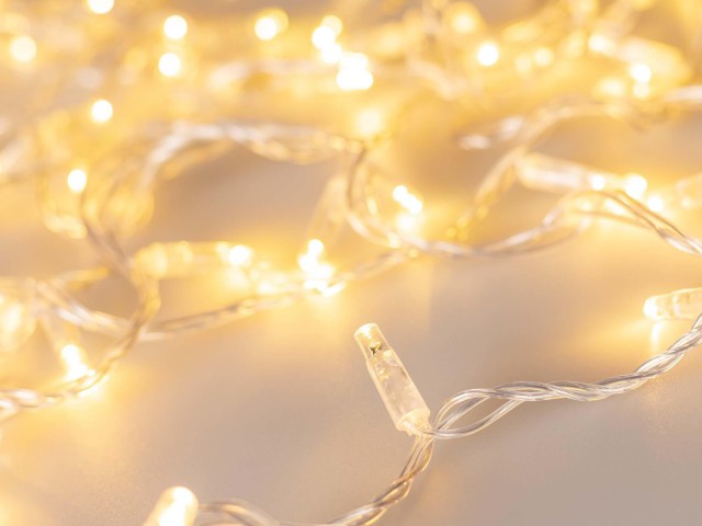 Светодиодная гирлянда ARD-STRING-CLASSIC-10000-CLEAR-100LED-FLASH Warm/Warm (230V, 7W) (Ardecoled, IP65) фото:3