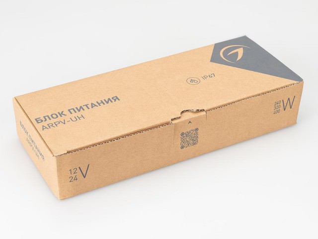 Блок питания ARPV-UH24320A-PFC-0-10V (24V, 13.3A, 320W) (Arlight, IP67 Металл, 7 лет) фото:1