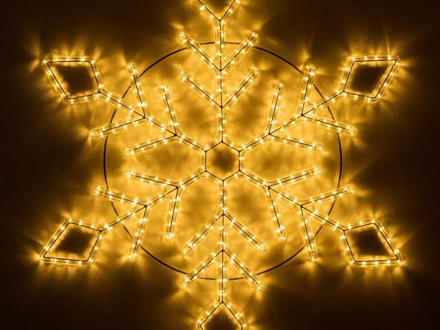 Фигура ARD-SNOWFLAKE-M9-900x900-360LED Warm (230V, 22W) (Ardecoled, IP65) фото:3