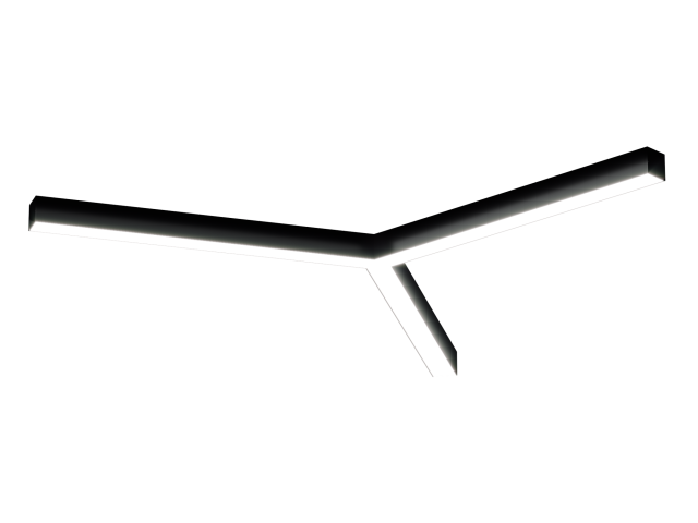 Светильник Звезда S50 (RAL9005/3x634mm/LT70 — 4K/40W) фото:1