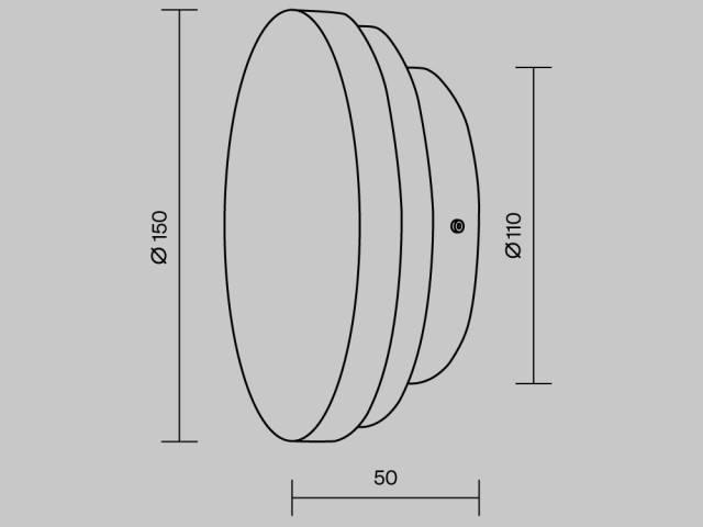 Настенный светильник (бра) Maytoni MOD461WL-L5BK фото:1