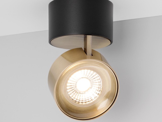 Светильник SP-PLURIO-SURFACE-R77-9W Warm3000 (BK-ABRS, 36 deg, 230V) (Arlight, IP20 Металл, 3 года) фото:1