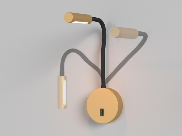 Настенный светильник (бра) Technical C035WL-L3CH3K фото:22