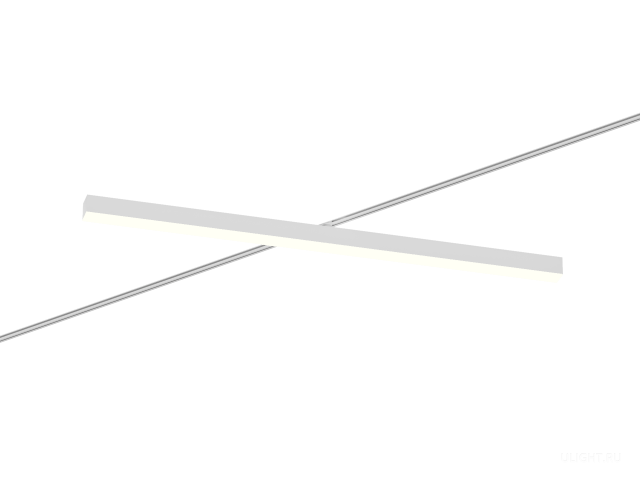 Трековый светильник 6063 5050 TR2 (RAL9003/1250mm/LT70 — 4K/48W) фото:1