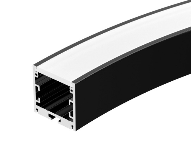 Профиль SL-ARC-3535-D800-A45 BLACK (320мм, дуга 1 из 8) (Arlight, Алюминий) фото:12