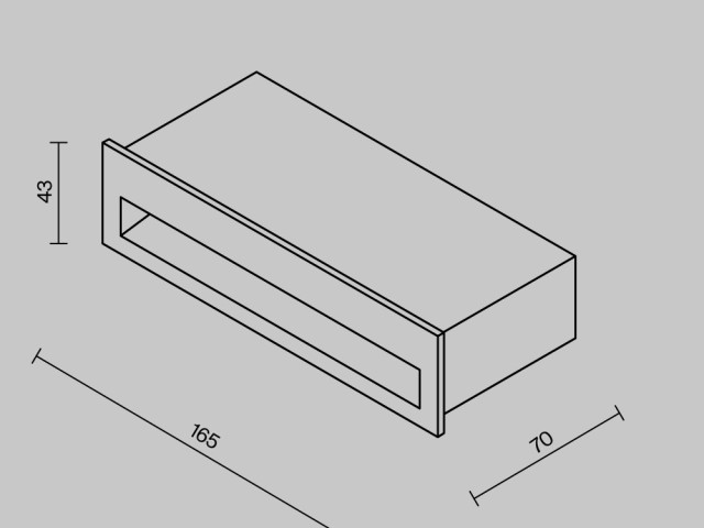 Подсветка для лестниц Outdoor O512SL-L6B3K фото:1