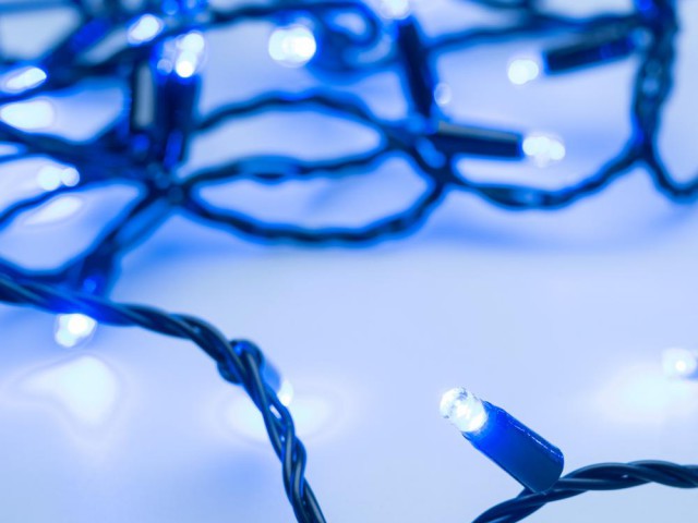Светодиодная гирлянда ARD-STRING-CLASSIC-10000-BLACK-100LED-STD BLUE (230V, 7W) (Ardecoled, IP65) фото:3