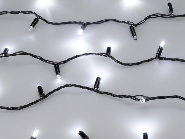 Светодиодная гирлянда ARD-STRING-CLASSIC-1000-BLACK-100LED-PULSE White (230V, 7W) (Ardecoled, IP65) фото:4