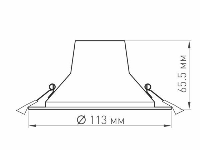 Светильник LTD-LEGEND-R115-10W White6000 (WH, 50 deg) (Arlight, IP20 Металл, 3 года) фото:17