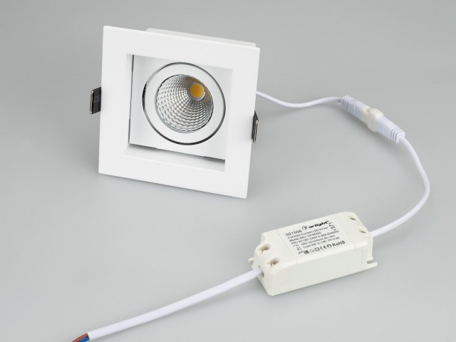 Светильник CL-KARDAN-S102x102-9W Day (WH, 38 deg) (Arlight, IP20 Металл, 3 года) фото:15