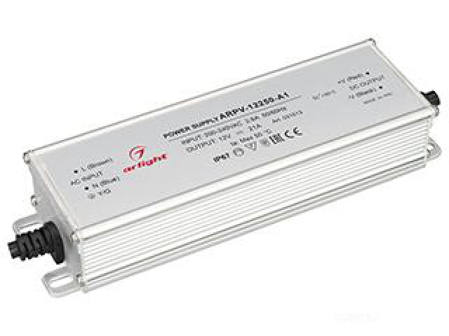 Блок питания ARPV-12250-A1 (12V, 21A, 252W) (Arlight, IP67 Металл, 3 года) фото:4