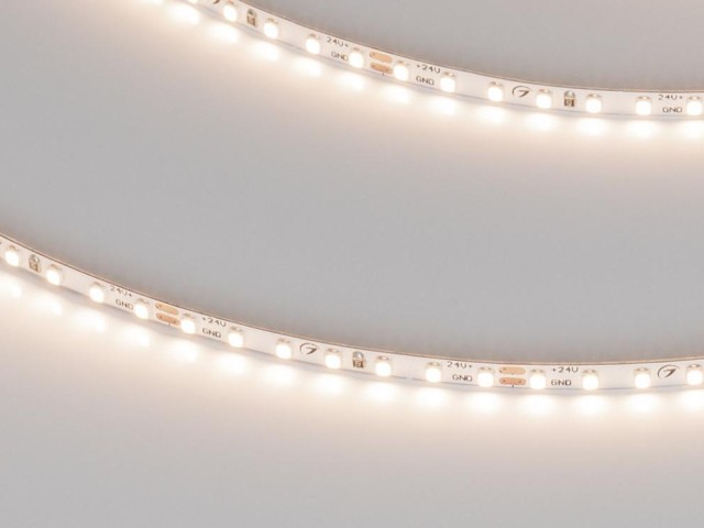 Лента MICROLED-M168-4mm 24V Warm3500 (5 W/m, IP20, 2216, 5m) (Arlight, узкая) фото:1