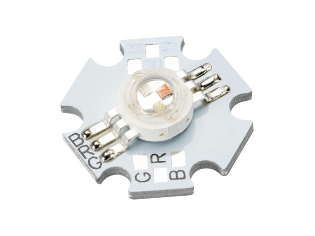 Мощный светодиод ARPL-Star-3W-EPA-RGB (350mA, W/W) (Arlight, Emitter) фото:2