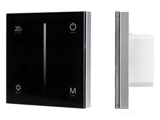 Панель SMART-P36-DIM-IN Black (230V, 1.2A, TRIAC, Sens, 2.4G) (Arlight, IP20 Пластик, 5 лет) фото:7