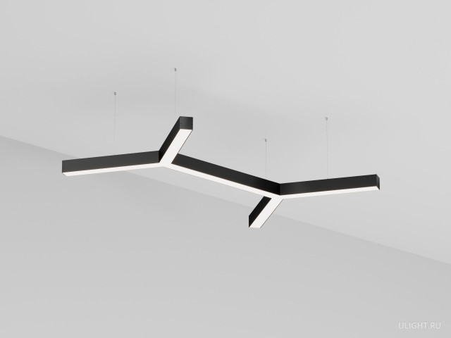 Светильник HOKASU Molecule S50 (RAL9005/6x410mm/LT70 — 3K/52W) фото:11