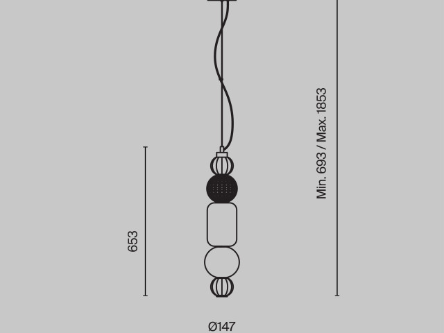 Подвесной светильник Maytoni P069PL-L35CH3K фото:6