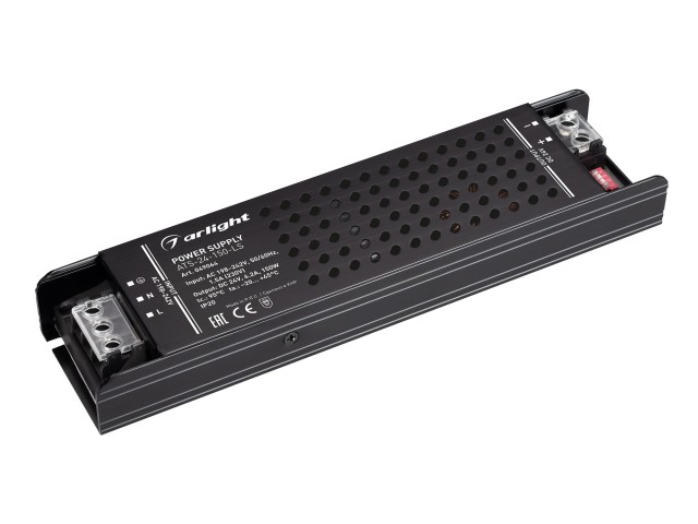 Блок питания ATS-24-150-LS (24V, 6.2A, 150W) (Arlight, IP20 Сетка, 5 лет) фото:2