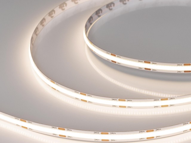 Лента COB-X544-8mm 24V Warm3500 (11.5 W/m, IP20, 5m) (Arlight, -) фото:1