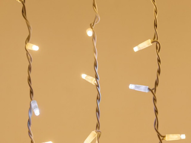 Светодиодная гирлянда ARD-CURTAIN-PRO-2000x3000-WHITE-760LED-FLASH WARM/WHITE (230V, 70W) (Ardecoled, IP65) фото:1