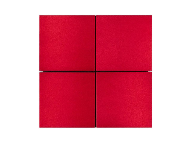INTELLIGENT ARLIGHT Кнопочная панель KNX-304-23-IN Rose Red (BUS, Frameless) (IARL, IP20 Металл, 2 года) фото:3