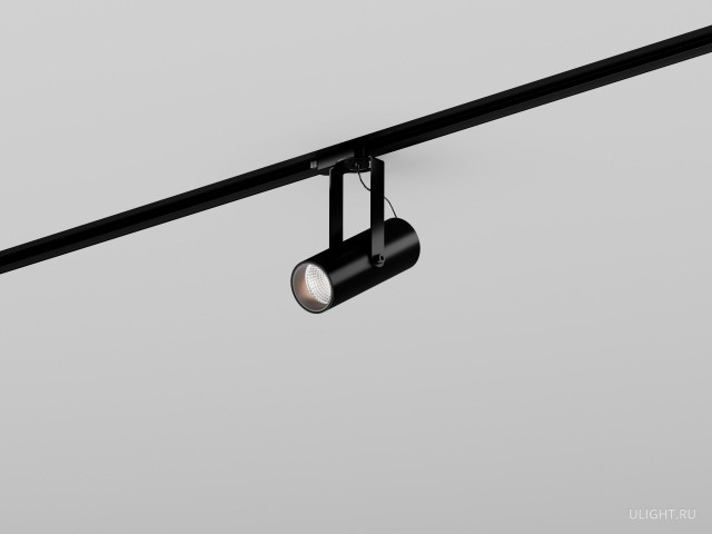 Трековый светильник HOKASU Tube Clip TR2 (85-160/ral9005 – 30w/4090/60deg) фото:8