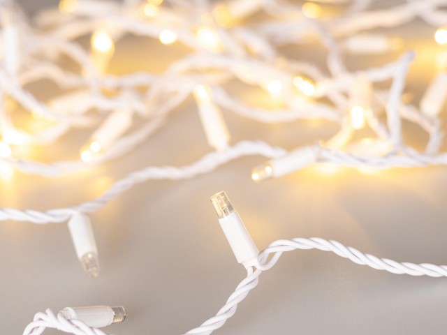Светодиодная гирлянда ARD-STRING-CLASSIC-10000-WHITE-100LED-PULSE Warm (230V, 7W) (Ardecoled, IP65) фото:2