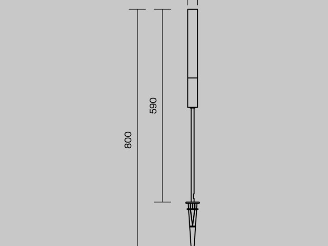 Ландшафтный светильник Outdoor O487FL-L3GF3K фото:1