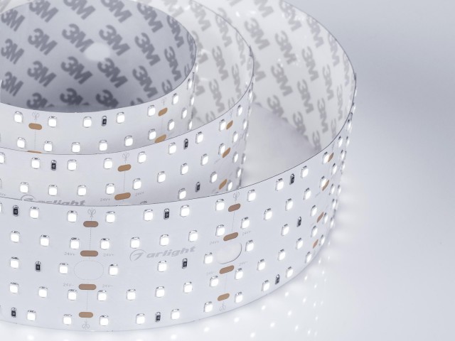 Лента S2-2500 24V White 5500K 52mm (2835, 420 LED/m, LUX) (Arlight, 30 Вт/м, IP20) фото:8
