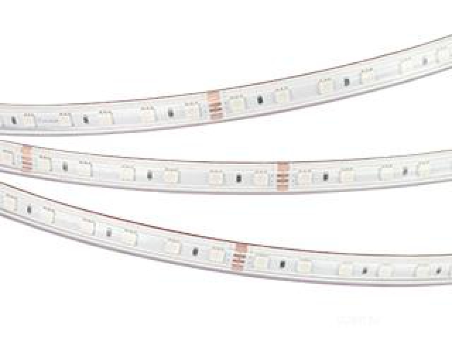 Лента герметичная RTW-PS-B60-12mm 24V RGB (14.4 W/m, IP67, 5060, 50m) (Arlight, 14.4 Вт/м, IP67) фото:2