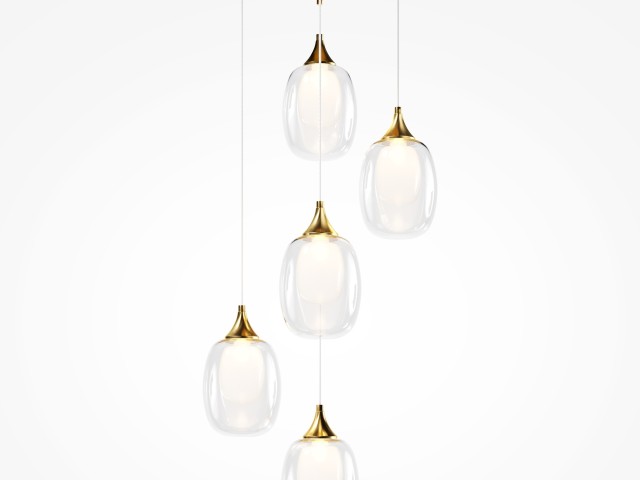 Подвесной светильник Maytoni MOD016PL-05BS фото:5