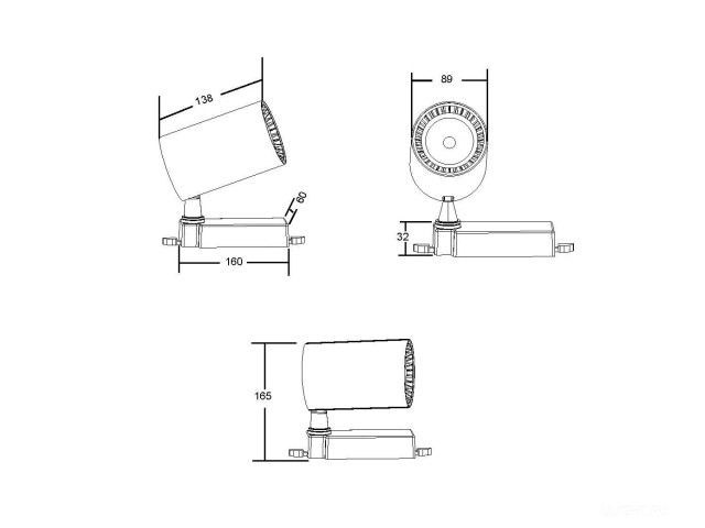 Трековый светильник Technical TR029-3-30W4K-W фото:1