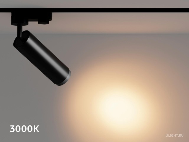 Трековый светильник HOKASU Tube Zoom TR4 (55-120/ral9003 – 10w/4090/12-50deg) фото:3
