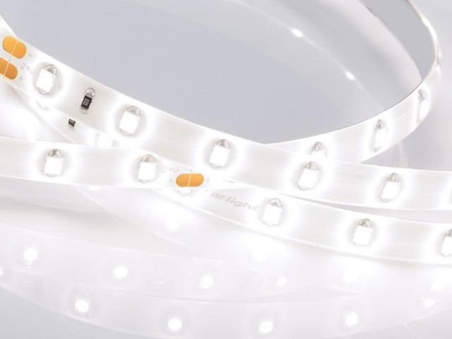 Лента герметичная RTW-SE-A60-8mm 24V Day4000 (4.8 W/m, IP65, 2835, 5m) (Arlight, 4.8 Вт/м, IP65) фото:1