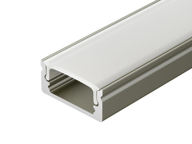 Профиль LINE-1708-2000 ANOD OLIVE GREY (Arlight, Алюминий) фото:2