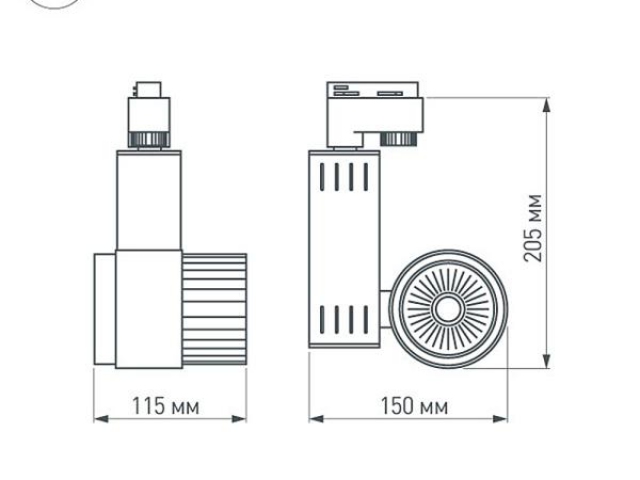 Светодиодный светильник LGD-538WH 18W Warm White (Arlight, IP20 Металл, 3 года) фото:8