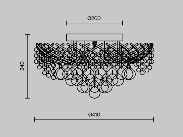 Люстра Maytoni DIA120-06-G фото:22