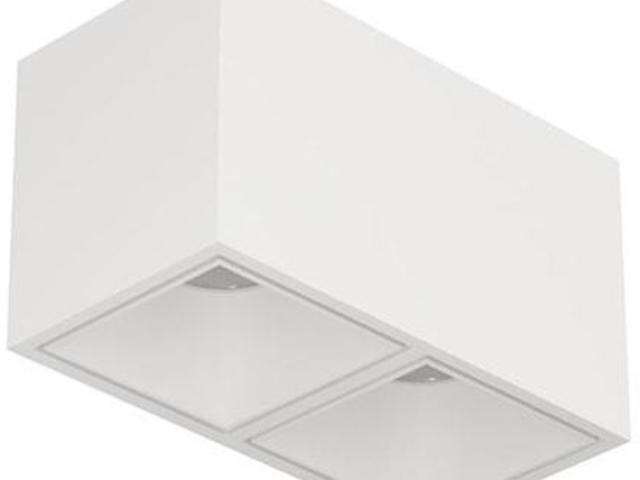 Накладной светодиодный светильник KUBING 2 White фото:1