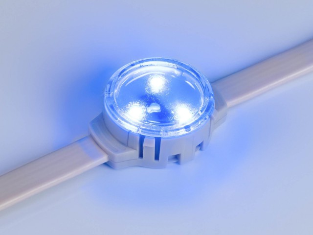 Модуль управляемый SOLEX-DMX-3535-3-12V RGB 120deg (D30x16mm, 0.75W, IP67) (Arlight, Пластик, 3 года) фото:8