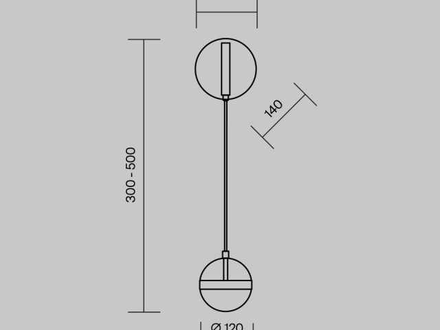 Настенный светильник (бра) Maytoni MOD295WL-L12BBS3K фото:7