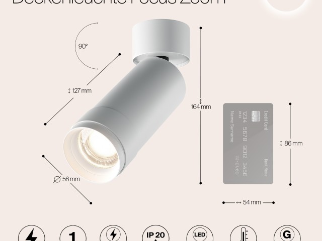 Потолочный светильник Technical C055CL-L12W4K-Z-W фото:18