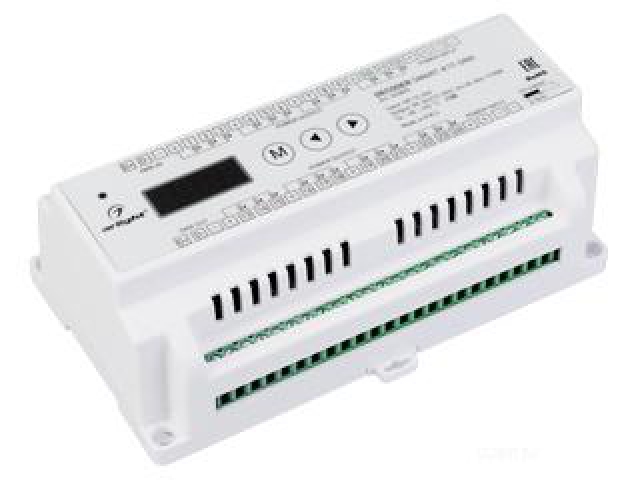 Декодер SMART-K17-DMX (12-24V, 24x3A) (Arlight, IP20 Пластик, 5 лет) фото:5