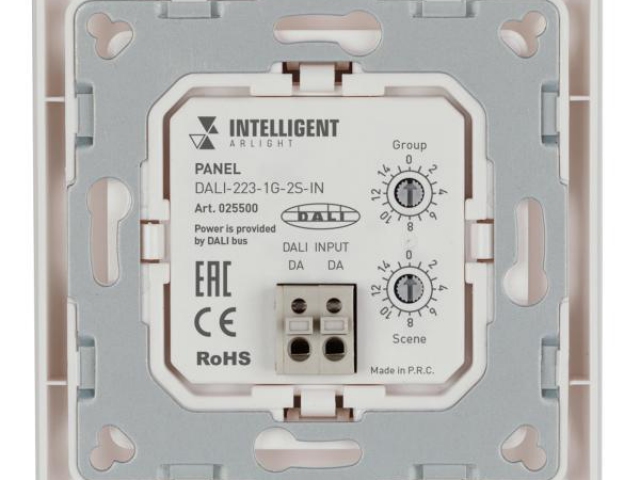 INTELLIGENT ARLIGHT Панель DALI-223-1G-2S-IN (BUS) (Arlight, -) фото:3