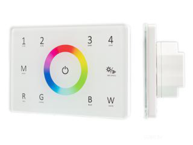 Панель Sens SMART-P85-RGBW White (230V, 4 зоны, 2.4G) (Arlight, IP20 Пластик, 5 лет) фото:6